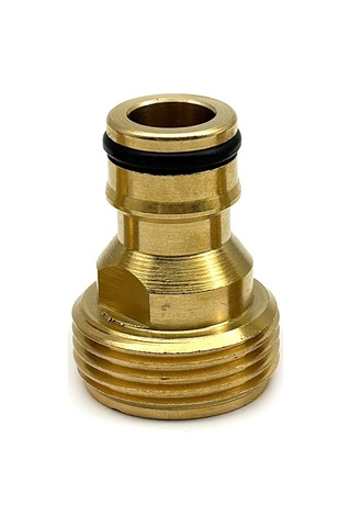 Car-fil Alüminyum Bahçe Hortumu Nipeli Konnektör Seti 2 Adet 3/4 Dış Dişli 3/4"
