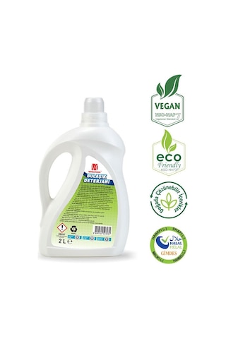 Worldchem Bitkisel Bulaşık Deterjanı Limon Işıltısı 2 L