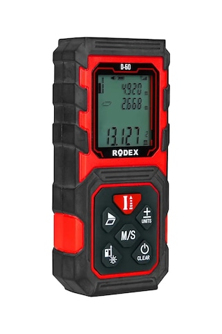 Rodex Lazerli Mesafe Ölçer Lazermetre 100 Metre