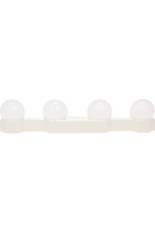 Maiyame Usb Şarjlı 4 Led Ampüllü Aynalı Aydınlatma, Kablosuz Ve Taşınabilir, Çift Renk Sıcaklığı, 5 Parlaklık Seviyesi, Kolay Kurulum. Beyaz