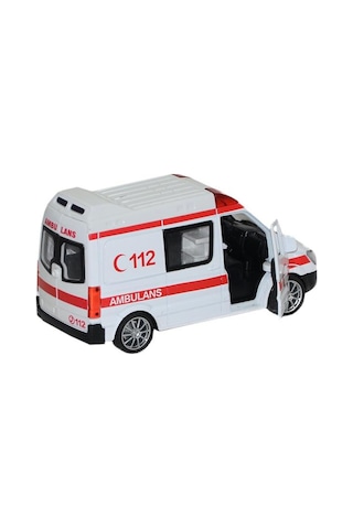 588A 8112 Vardem. Sesli Işıklı Çek Bırak Ambulans 1:30