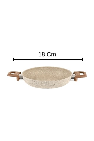 Diez 18 Cm Granit Ezme Sahan Cappucıno Yanmaz Yapışmaz