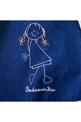 Bebe Bahçıvan Elbise Denim