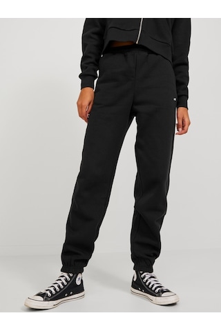 Jjxx Rahat Kesim Yüksel Bel Siyah Kadın Eşofman Altı 12223960 001