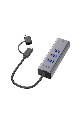 Unitek 4-in-1 Ethernet Hub Y-3088b Ttkunı0016