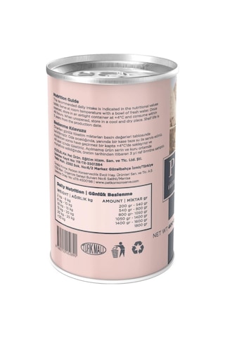 Energy 5000 Yetişkin Köpekler İçin Biftekli Konserve Yaş Mama, 36lı Koli 400 Gr