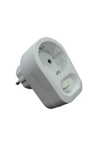 1 Li Anahtarlı 16a 250v Adaptör
