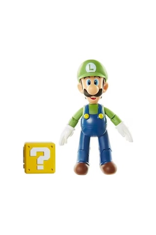 Süper Mario Luigi Ve Blok Figürü