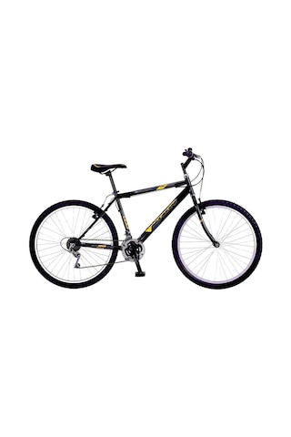 Salcano Excel 24" Jant V Fren 14' Kadro 21 Vites Dağ Bisikleti Siyah Sarı Gri Sarı - Siyah