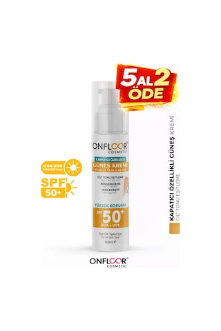 Onfloor Cilt Tonu Eşitleyici Güneş Kremi SPF50+ 100 ML