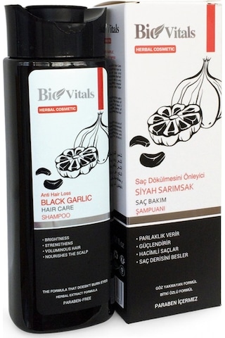 Bio Vitals Siyah Sarımsak Şampuanı 400 ML