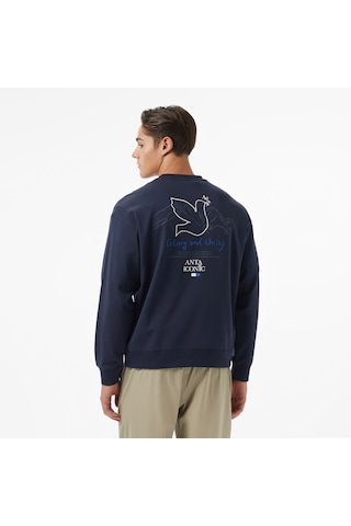 Anta Iconic Erkek Mavi Sweatshirt 852538706 Mavi