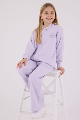 Rolypoly Kız Çocuk Mor Eşofman Takımı Rp3698-c-v2 Mor