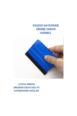 Duvar Paneli Uygulama Seti 1 Adet Keçeli Aparat 1 Adet Falçata Pratik Duvar Paneli Kağıdı Folyo Seti