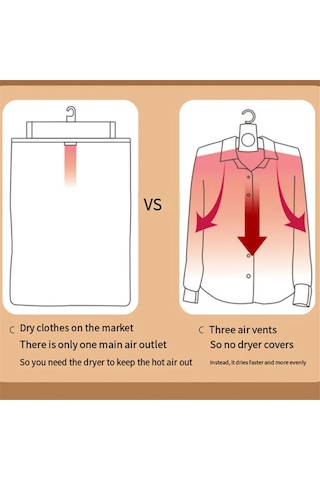 Xiaaokeji Taşınabilir Kurutma Elbise Askısı Ayakkabı Kurutma Makinesi Akıllı Ev Abd Fişi Yeşil
