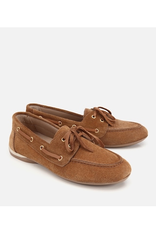 Hotiç Kadın Süet Deri Taba Comfort Günlük Loafer 01ayh320480a370 01ayh320480a370
