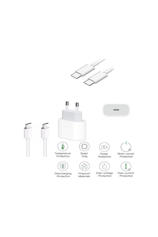 Samsung Galaxy A16 Uyumlu Type-c Ultra Hızlı Şarj Seti 22.5w 3.0 Amper Şarj Adaptörü Ve Kablo