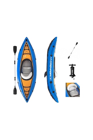 Bestway Hydro-Force Cove Champion Tek Kişilik Şişme Kano Set