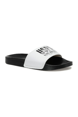 U.s. Polo Assn. Gusty 5fx Erkek Terlik Beyaz