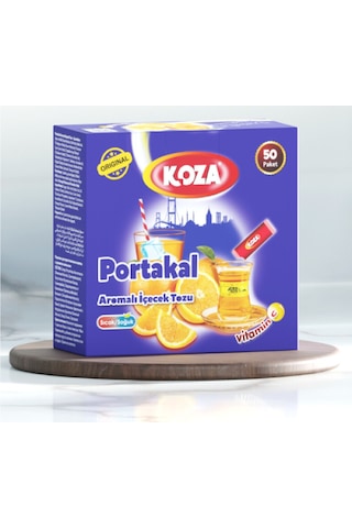 Koza Tek İçimlik Portakal Aromalı Toz İçecek 50'li Diğer