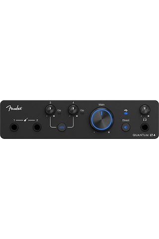 Fender Quantum Lt 4 Usb-c 4 X 2, 24-bit / 192 Khz Usb-c Ses Kartı