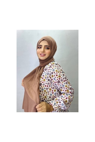 Aldaıyr Hijab Kadın Bambu Kraş 02s-kahverengi