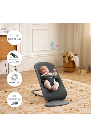 Babybjörn 2 Li Set Begin Ana Kucağı & Kanguru Hold Mesh Dark Grey