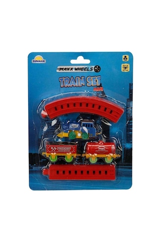 2559 Maxx Wheels Mini Tren Seti 11 Parça - Aklby-bsva58 Diğer