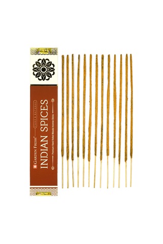 Garden Fresh Indian Spices Hindistan Baharatları Organik Stick Tütsü 15 G