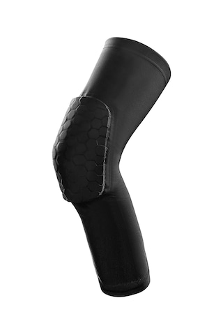 Padalink Bisiklet, Basketbol Ve Spor İçin Esnek Diz Koruyucu Kılıf - Siyah/beyaz, M/xl/xxl Boyut Seçenekleri Siyah