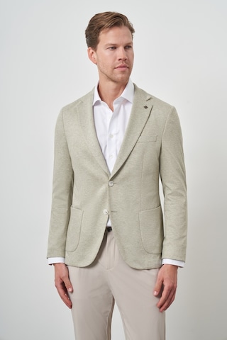 Morven Erkek Yeşil Örme Slim Fit Ceket 25ms002015700 Yeşil
