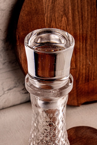 Snippy Blova - El Yapımı Üfleme Cam Lüx Sürahi Karaf 1.2 Lt