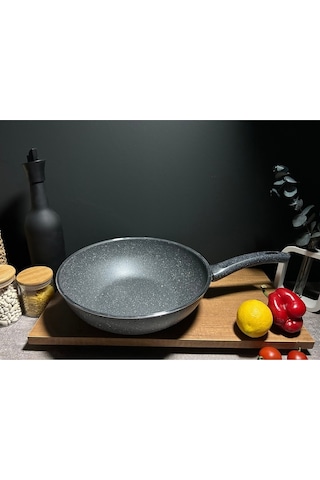 Granit Wok Tava 28 Cm-9059805347767