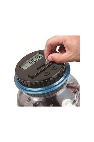 Willowhaven Akıllı Lcd Ekranlı Kumbara - Elektronik Kilitli, Pil İle Çalışan Para Sayma Makinesi, Ev Ofis İçin