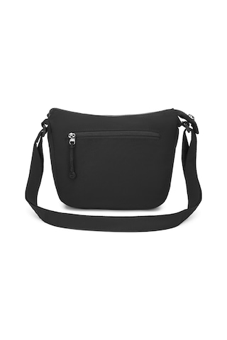 Smart Bags Siyah Ultra Hafif Kumaş Günlük Küçük Boy Kadın Postacı Çantası