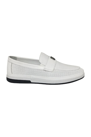 Lisans Sohes Lisans Shoes %100 Hakiki Deri Erkek Günlük Ortopedik Rahat Yazlık Ayakkabı Yeni Sezon 40-44 Beyaz