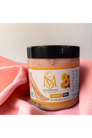 Ms Kalsedon Professoinal Kayısı Aromalı Vücut Peeling 800 G