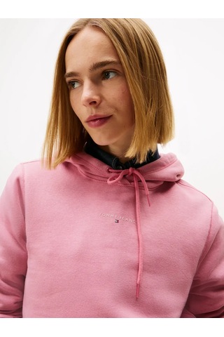 Tommy Hilfiger Tjw Reg Lınear Hoodı, Thc Pembe Kadın Hoodie