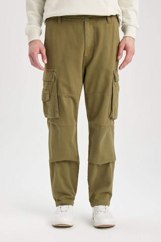 DeFacto Pantolon Wide Leg Fit Geniş Kalıp Normal Bel Geniş Paça Kargo Cepli B1915AX24SPKH262