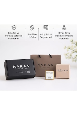 Nazar Boncuklu 14 Ayar Altın Yüzük
