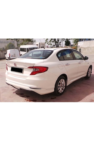 Fiat Egea Sport Marşpiyel Seti Mat Siyah Plastik 2015-2021