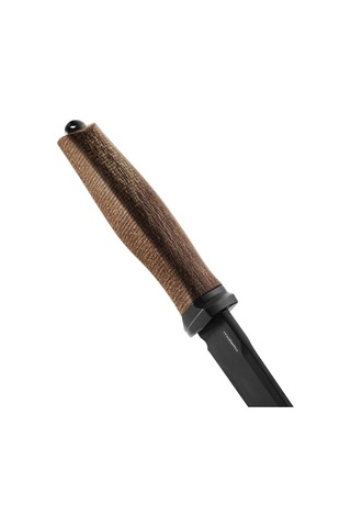 Lionsteel Acha Natural Burlap Black Blade Bıçak Kahverengi