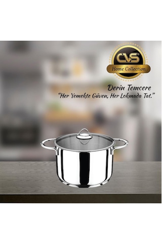 Cvs Dn 20047 Elit Platin Kulp 18 Cm Derin Tencere Metal