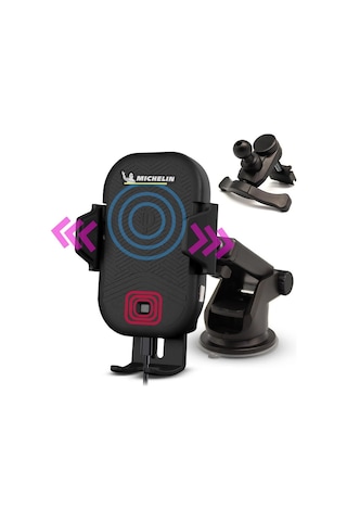 Michelin Mc33368 Wireless Telefon Şarj Cihazı Ve Dokunmatik Akıllı Telefon Tutucu Fr Mc33368 Renkli