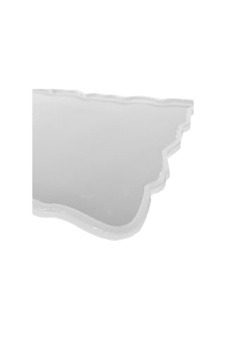 Tahtakale Toptancı Epoksi Dikdörtgen Dalgalı Söz Ve Nişan Tepsisi Kalıbı 26.5x17 Cm