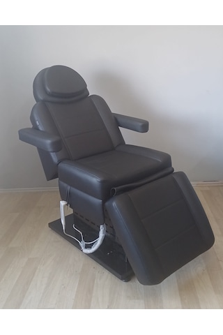 Egeli 4 Motorlu Saç Ekim-cilt Bakım Koltuğu-yatağı-sedye-siyah