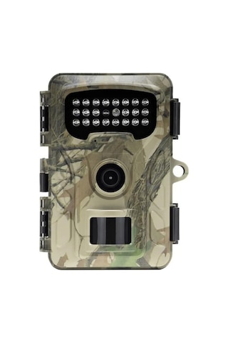 Powermaster Rf06 20mp 24 Led Pır Sensörlü 2.0" Renkli Lcd Ekran 128gb Sd Kart Destekli Fotokapan Kamuflaj Kamera