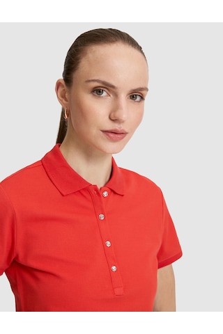 Pierre Cardin Kadın Kırmızı Tişört Basic 50325456-vr030