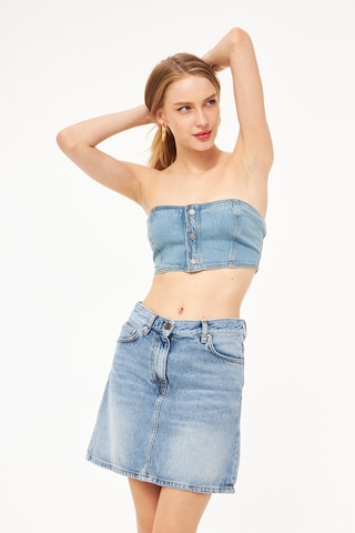 Kutaf Kadın Denim Büstiyer 001