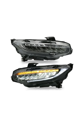 Ns Honda Civic Ön Sol Far Ledli Sedan Hatcback 2016-2021